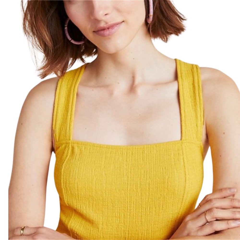 Anthropologie Cross Back Top